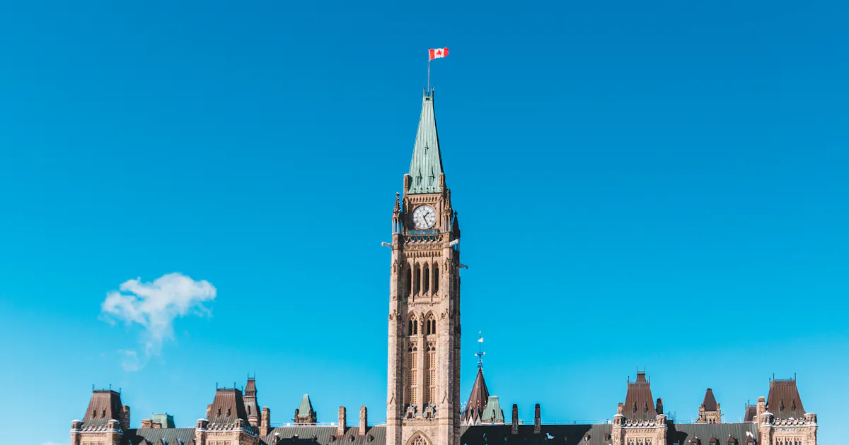 The Peace Tower on Parliament Hill in Ottawa - are payday loans legal in Canada