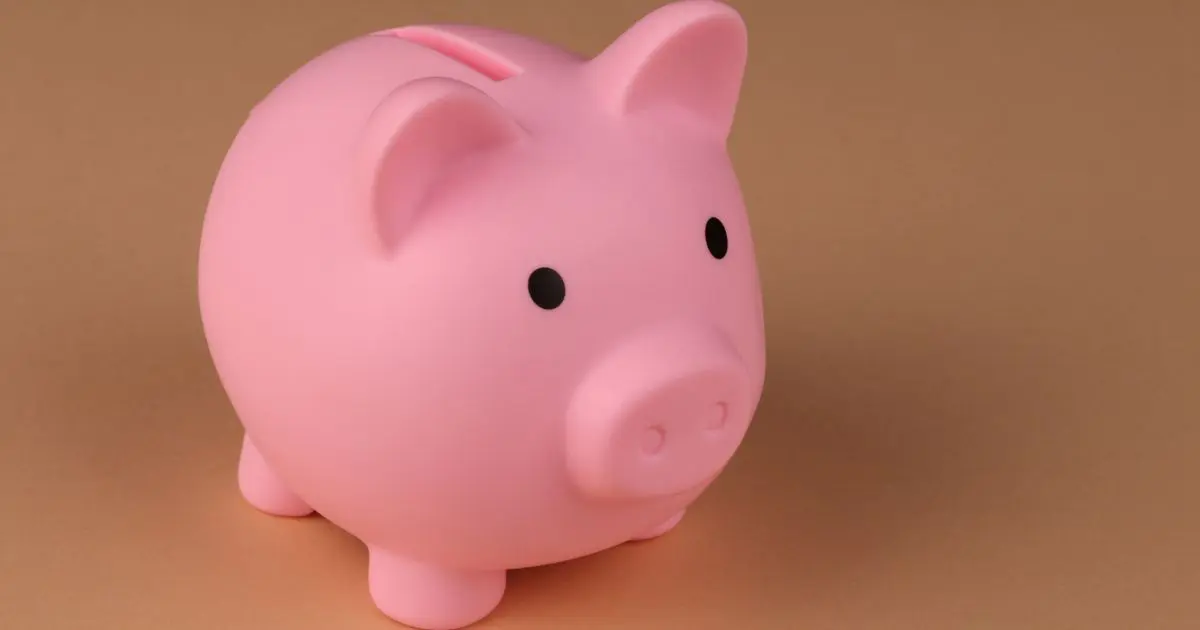 Piggy bank for a starter emergency fund to stay out of payday loan debt