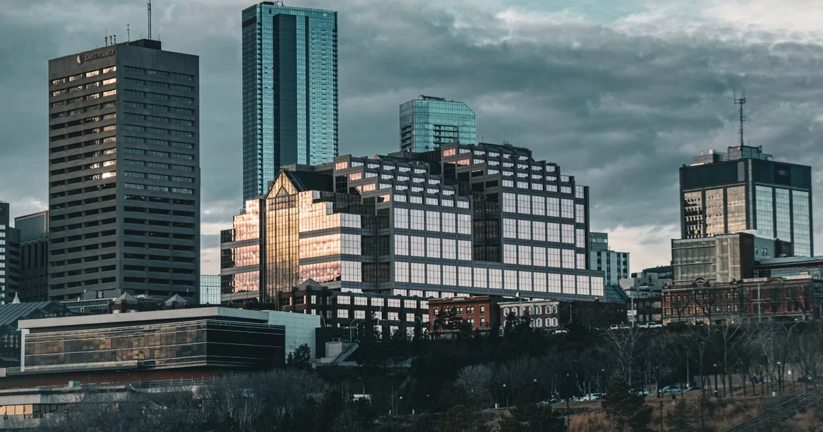 Edmonton downtown skyline - payday loans Edmonton
