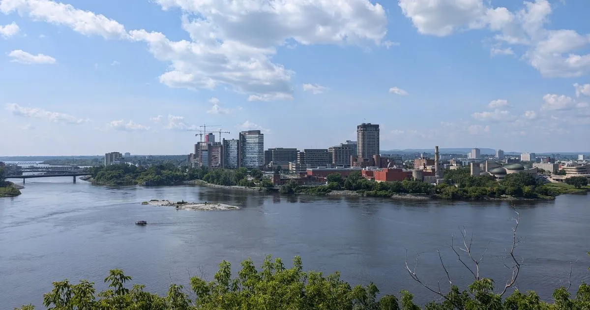 Downtown Ottawa skyline across the Ottawa River - payday loans Ottawa