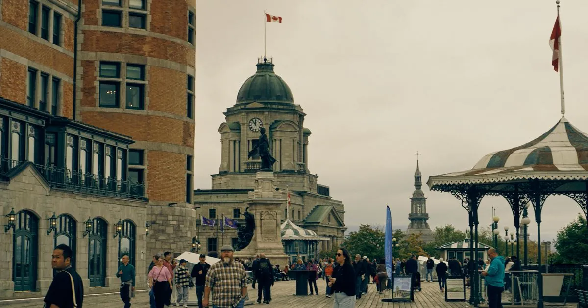 Dufferin Terrace in Quebec City; the province of Quebec has no licensed payday lenders